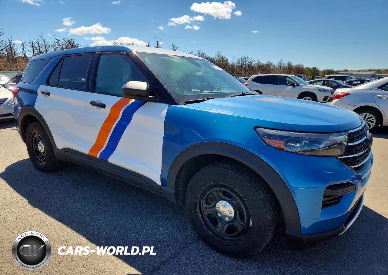 2021 Ford Explorer Police Interceptor VIN:1FM5K8AW9MNA14775 - 4