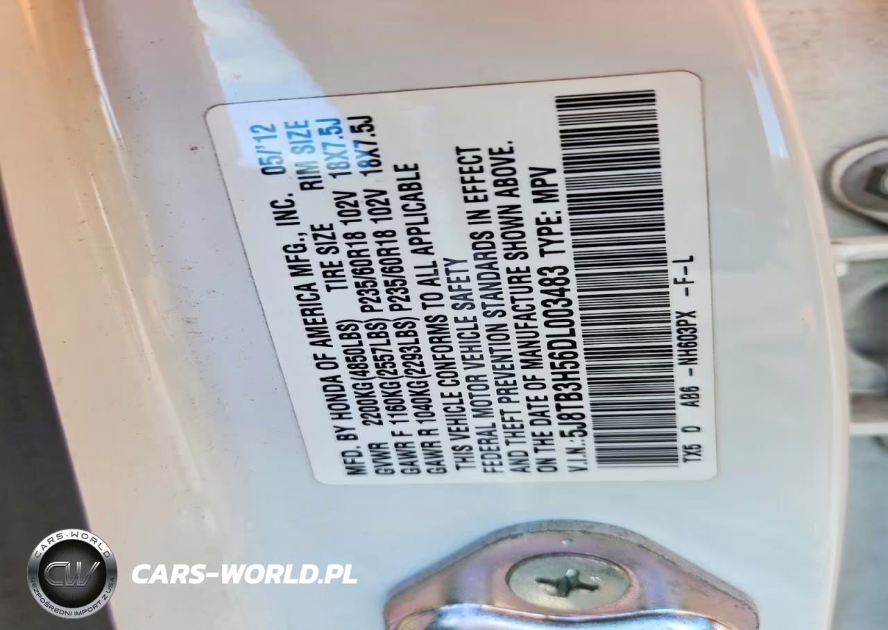 2013 Acura Rdx Technology VIN:5J8TB3H56DL003483 - 14