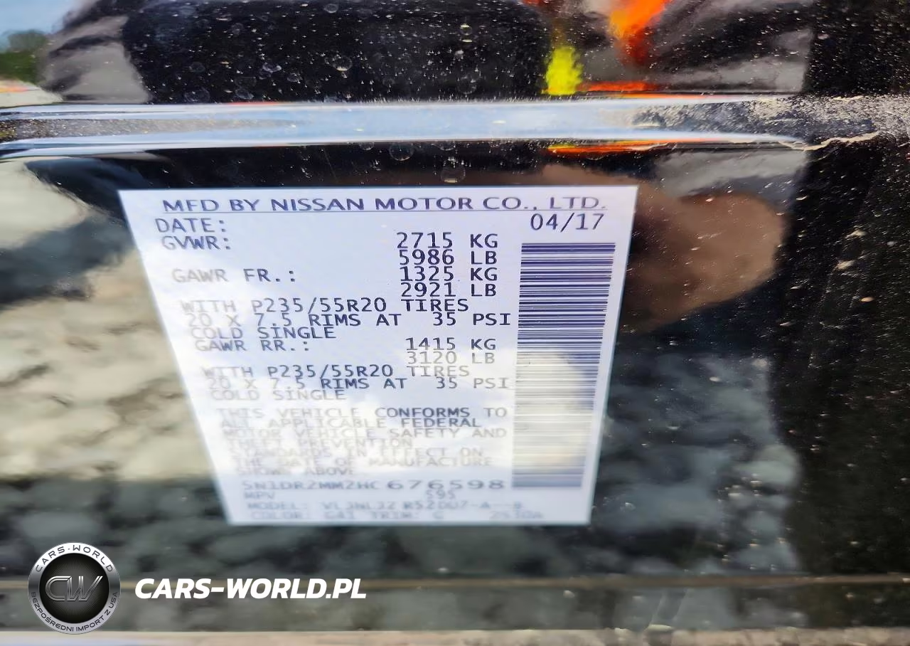 2017 Nissan Pathfinder Platinum VIN:5N1DR2MM2HC676598 - 13