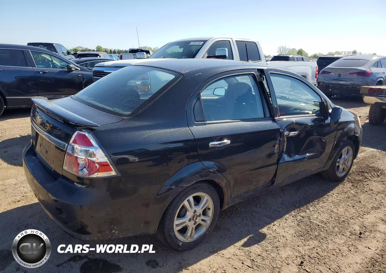 2009 Chevrolet Aveo Lt VIN:KL1TG56EX9B327328 - 3