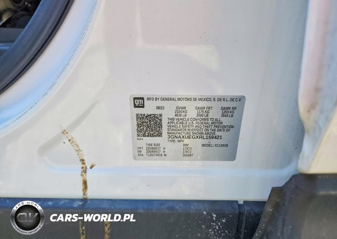 2024 Chevrolet Equinox Lt VIN:3GNAXUEGXRL159421 - 13