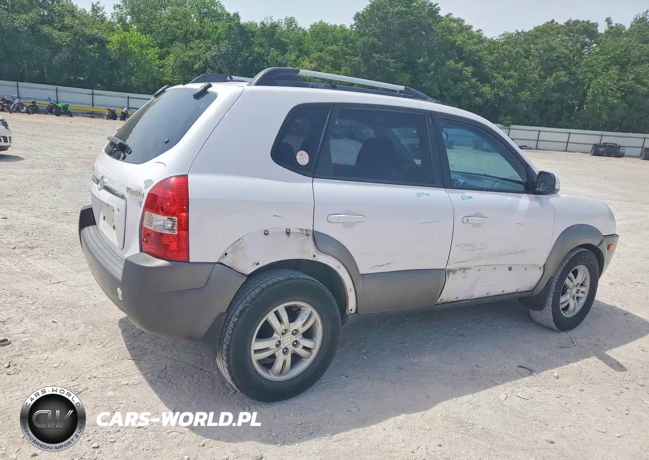 2008 Hyundai Tucson Se VIN:KM8JN12D68U881069 - 3