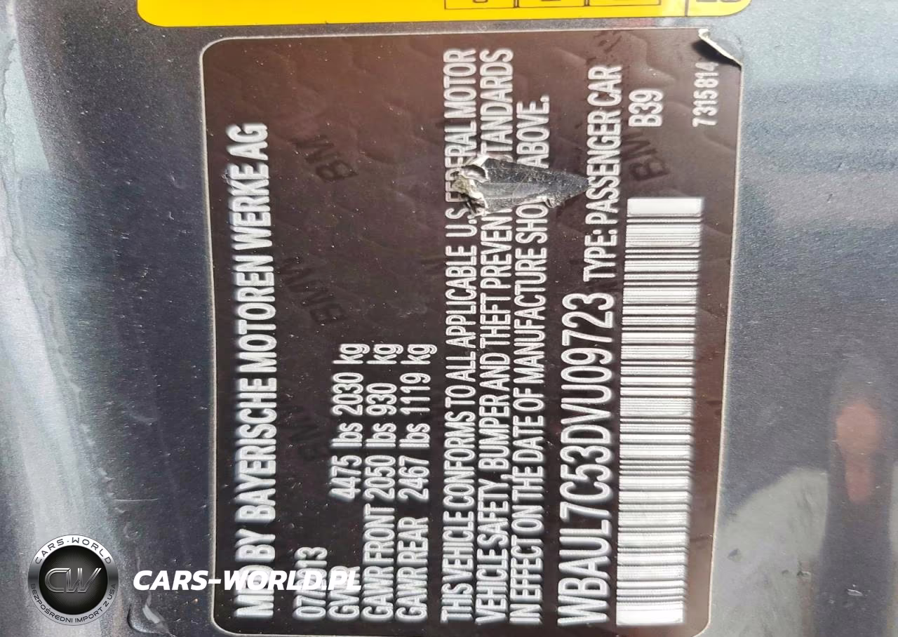 2013 BMW 128 I VIN:WBAUL7C53DVU09723 - 12