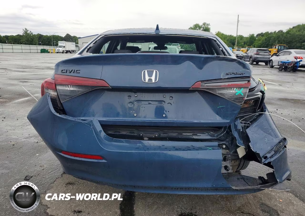 2026 Honda Civic Sport VIN:2HGFE2F57TH545284 - 6