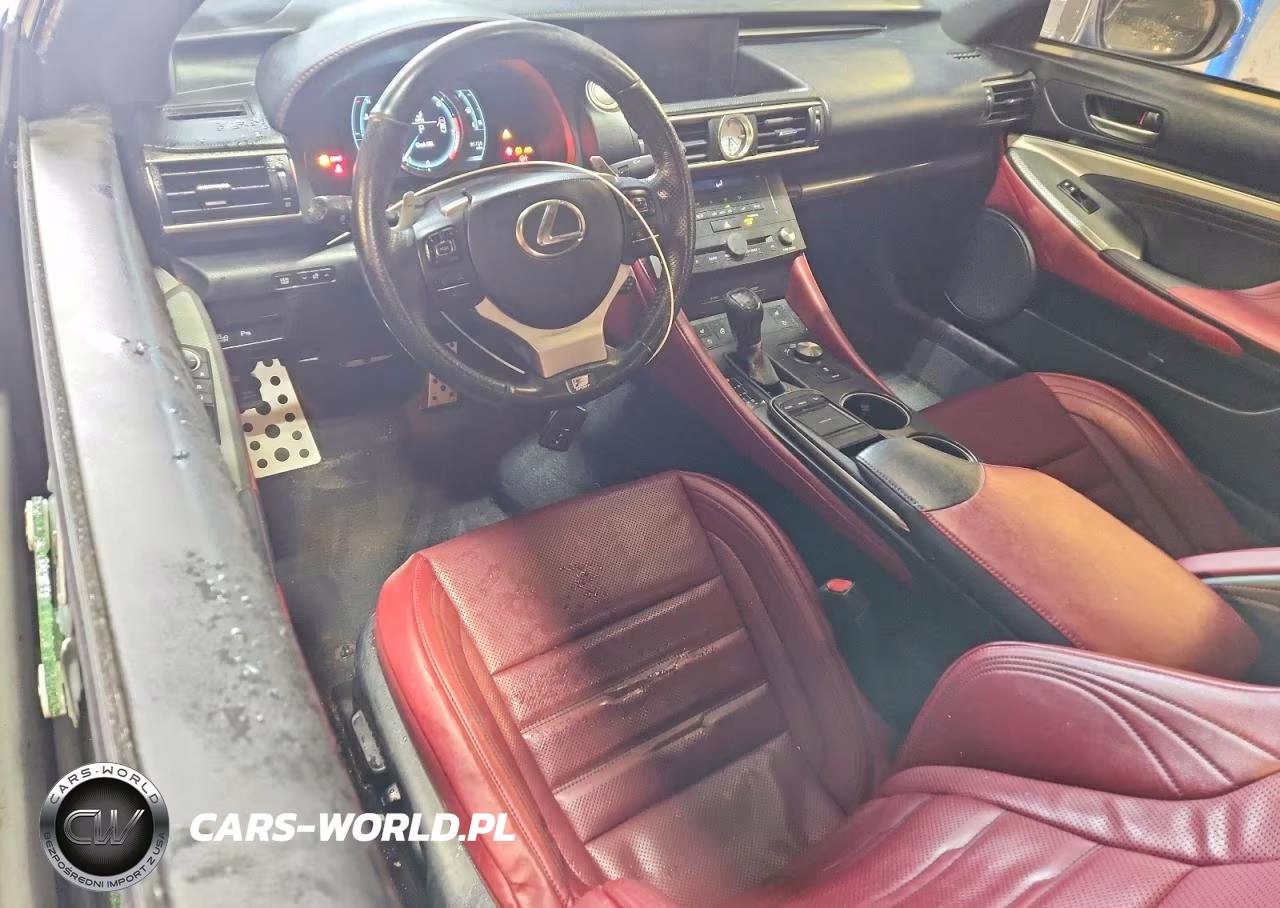 2015 Lexus Rc 350 VIN:JTHSE5BC8F5004242 - 8