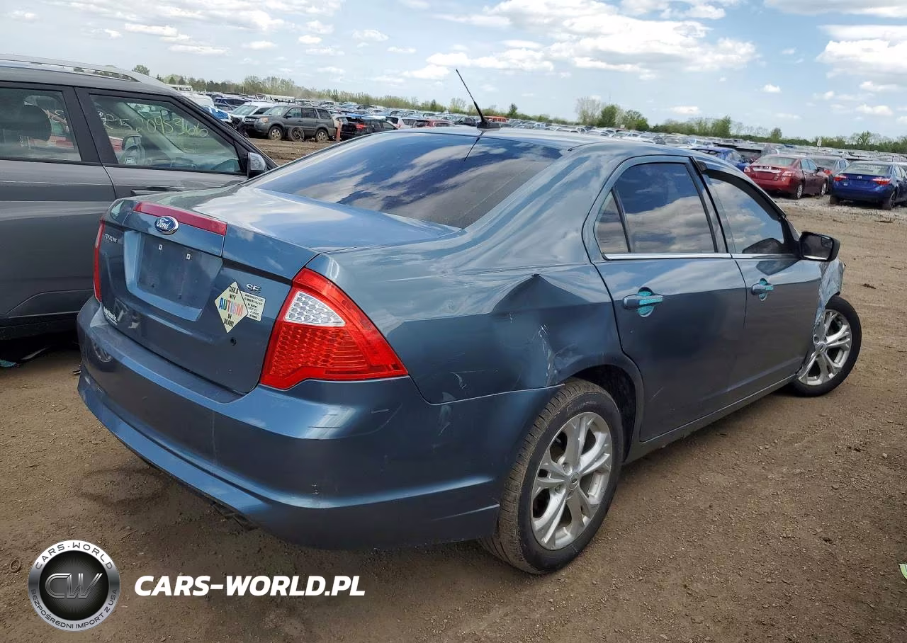 2012 Ford Fusion VIN:3FAHP0HA9CR116089 - 3