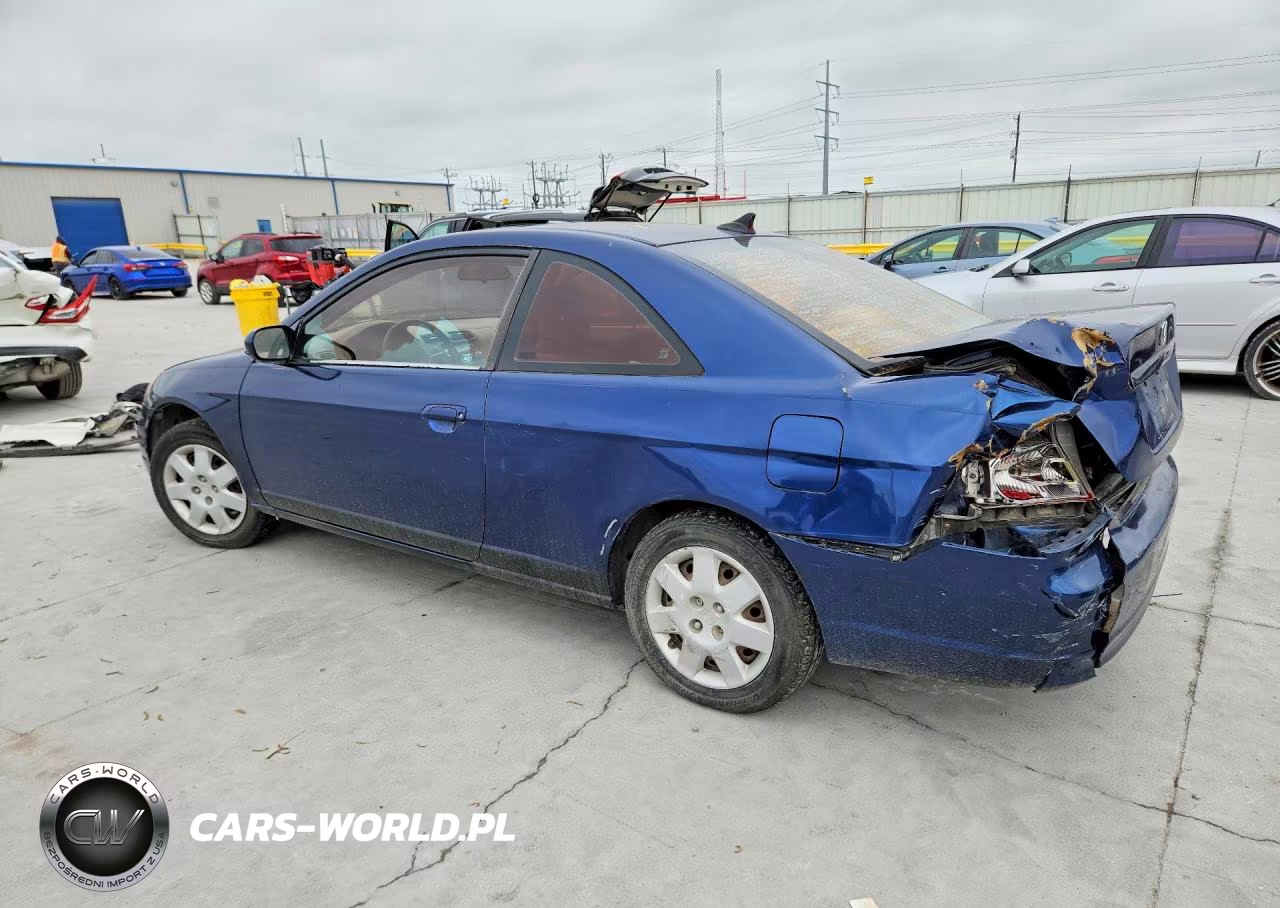 2002 Honda Civic Ex VIN:1HGEM22982L087117 - 2