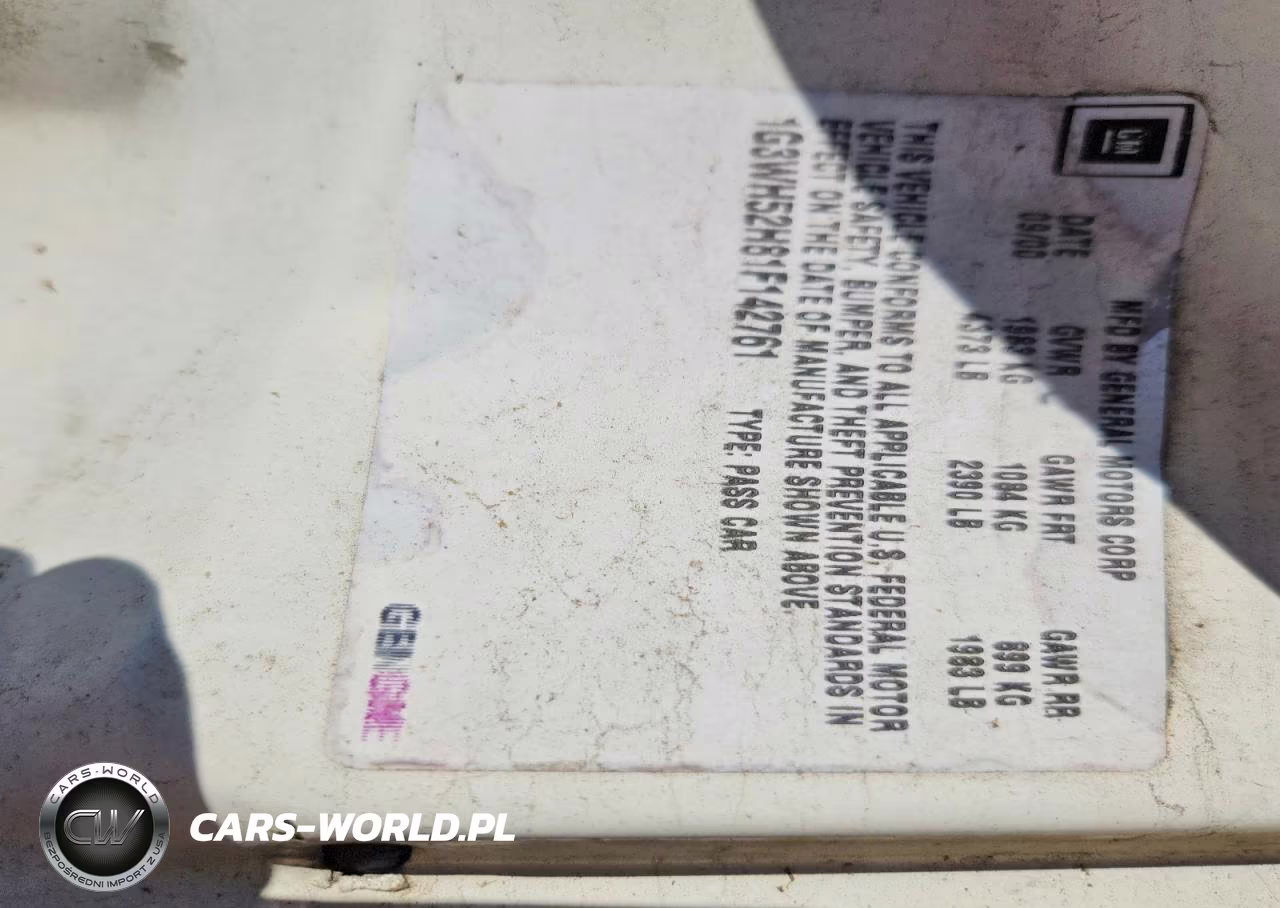 2001 Oldsmobile Intrigue Gx VIN:1G3WH52H81F142761 - 12