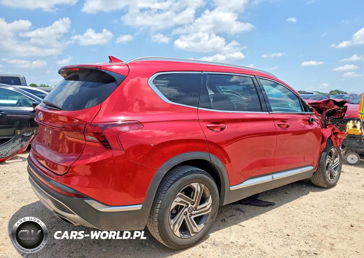 2021 Hyundai Santa Fe Sel VIN:5NMS24AJXMH335564 - 3