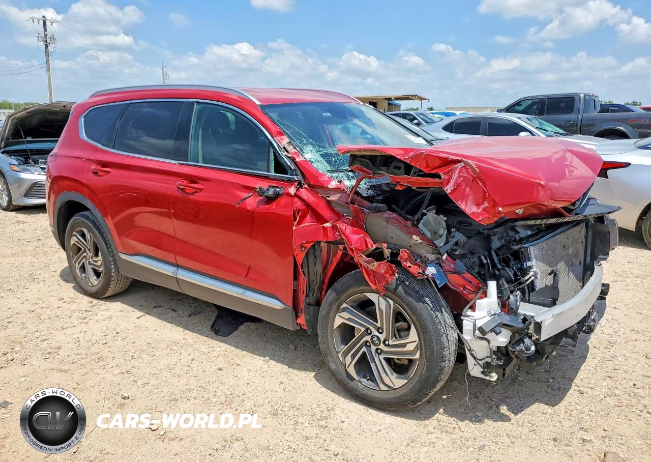 2021 Hyundai Santa Fe Sel VIN:5NMS24AJXMH335564 - 4