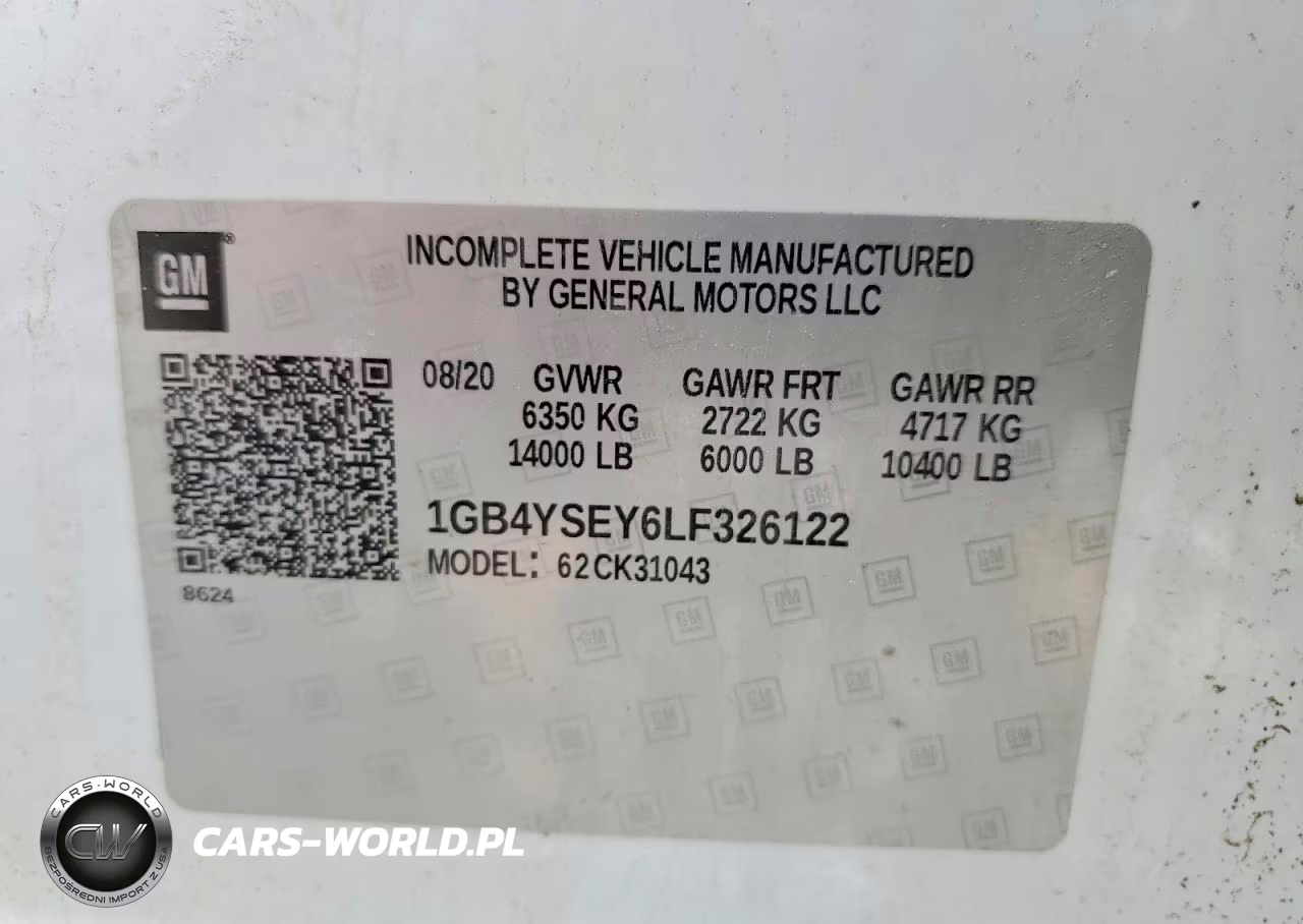 2020 Chevrolet Silverado K3500 VIN:1GB4YSEY6LF326122 - 12