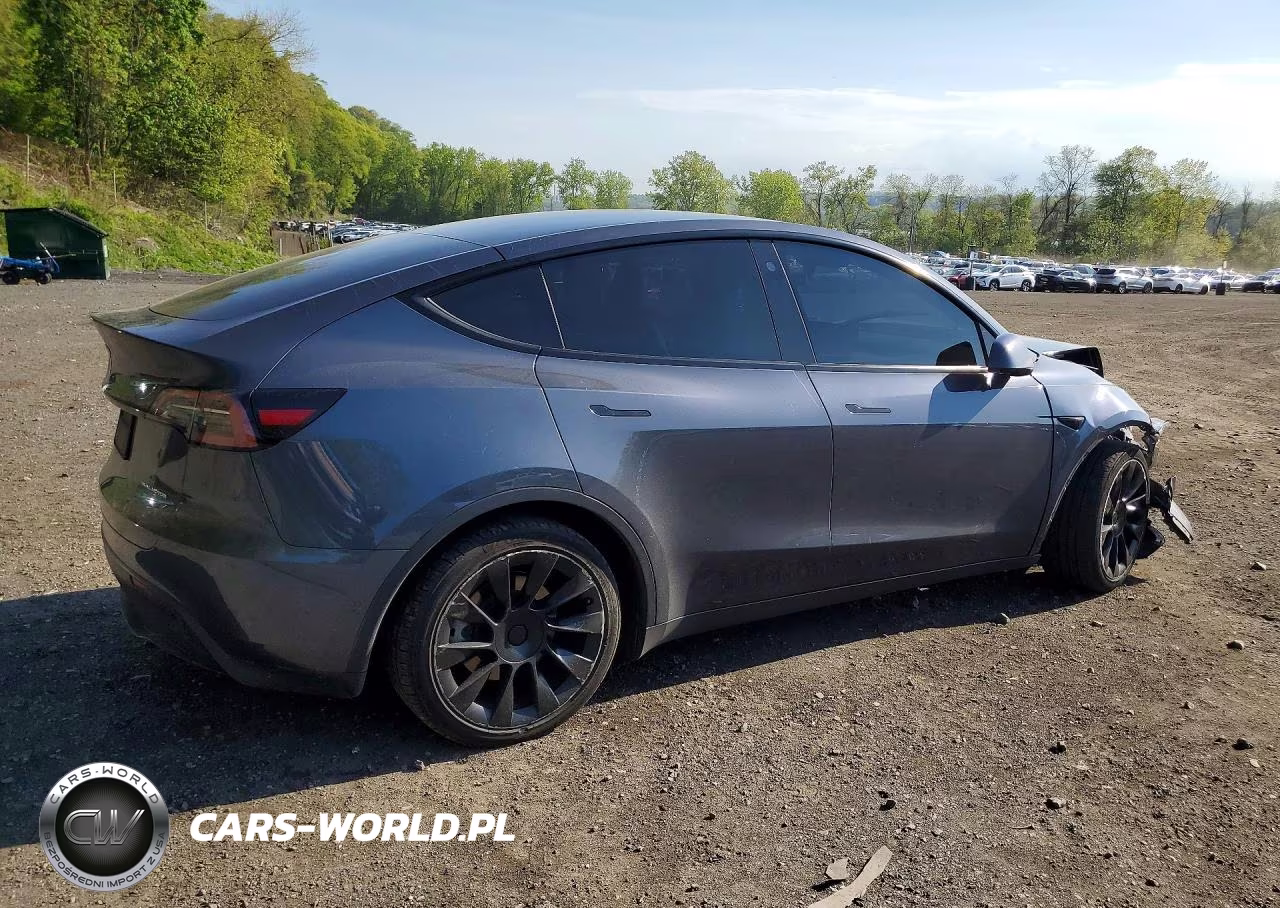2022 Tesla Model Y VIN:7SAYGDEE3NA013523 - 3