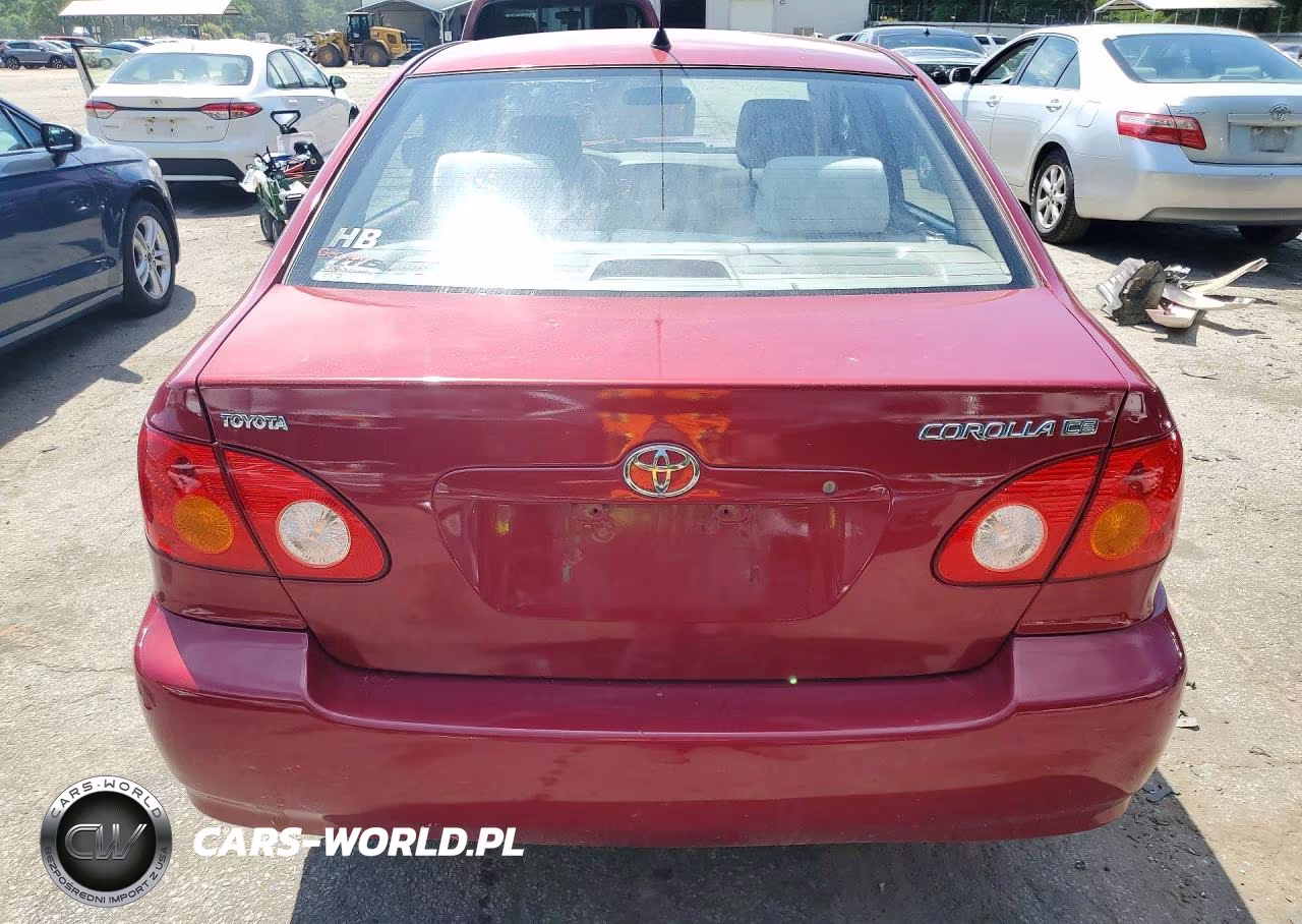 2004 Toyota Corolla Ce VIN:1NXBR32E54Z314567 - 6