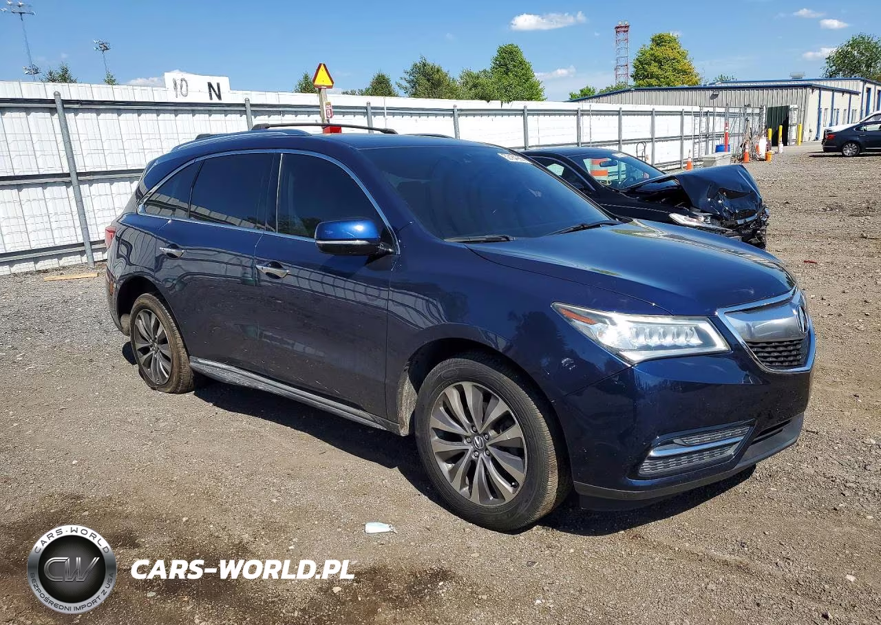 2015 Acura Mdx Technology VIN:5FRYD4H68FB019105 - 4