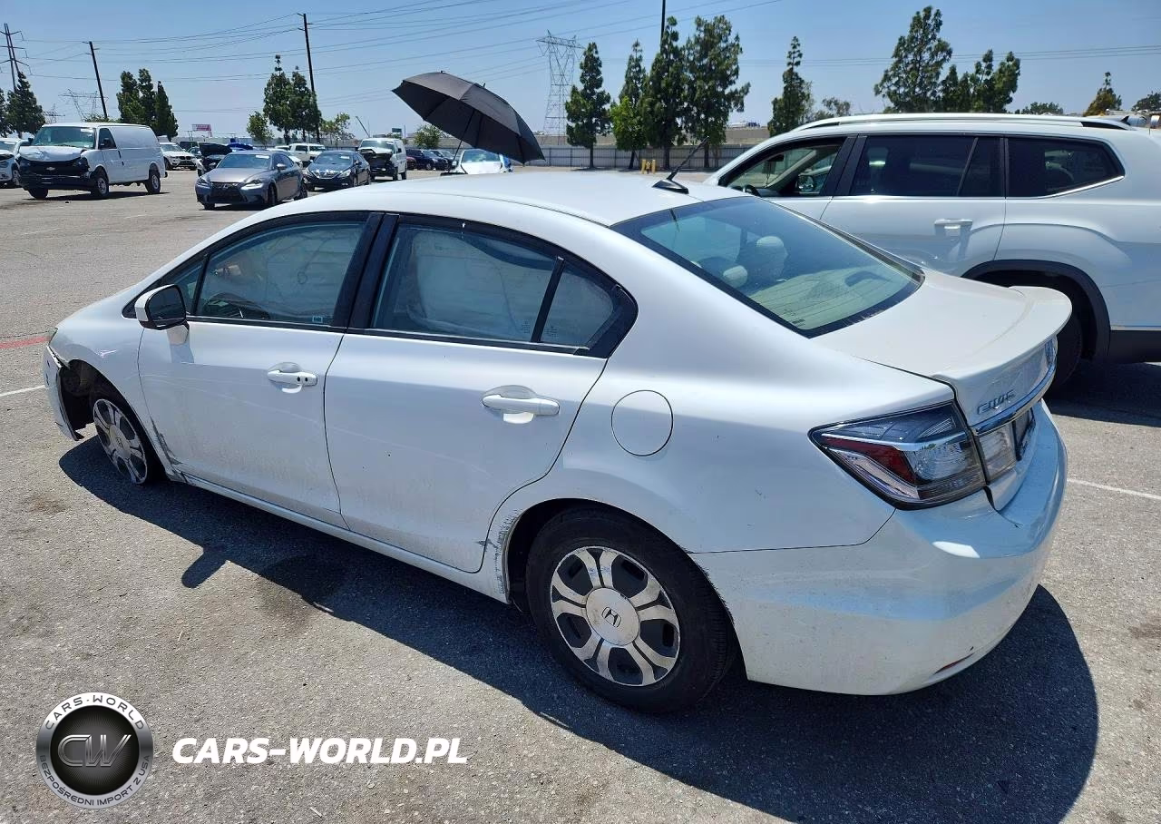 2015 Honda Civic Hybrid VIN:19XFB4F26FE201888 - 2