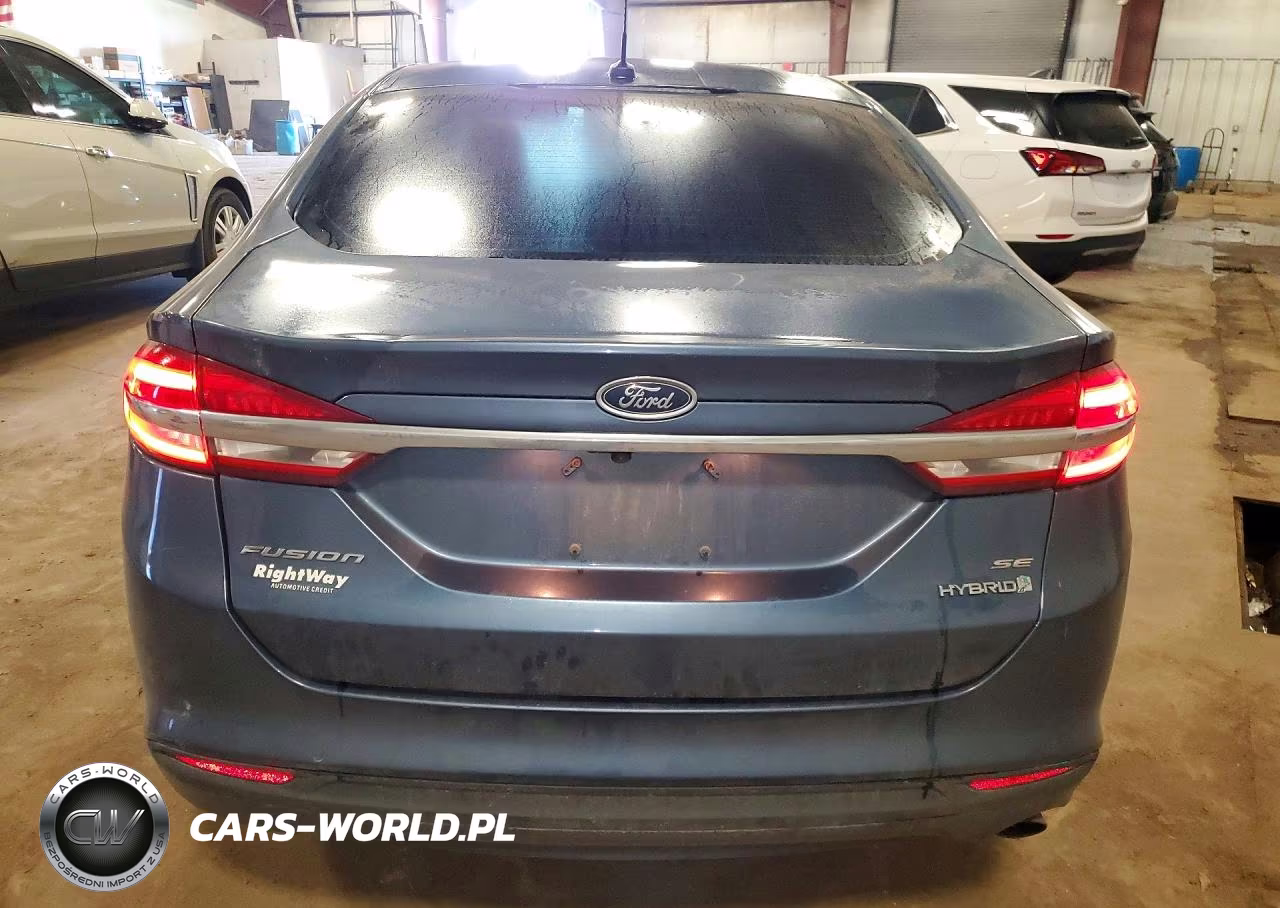 2018 Ford Fusion Se Hybrid VIN:3FA6P0LU6JR124088 - 6