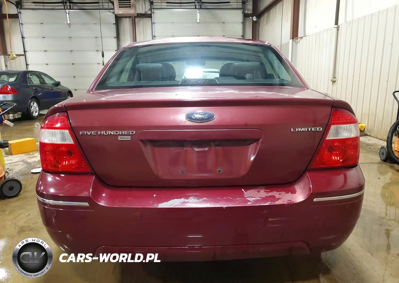 2005 Ford Five Hundred Limited VIN:1FAHP28135G146405 - 6