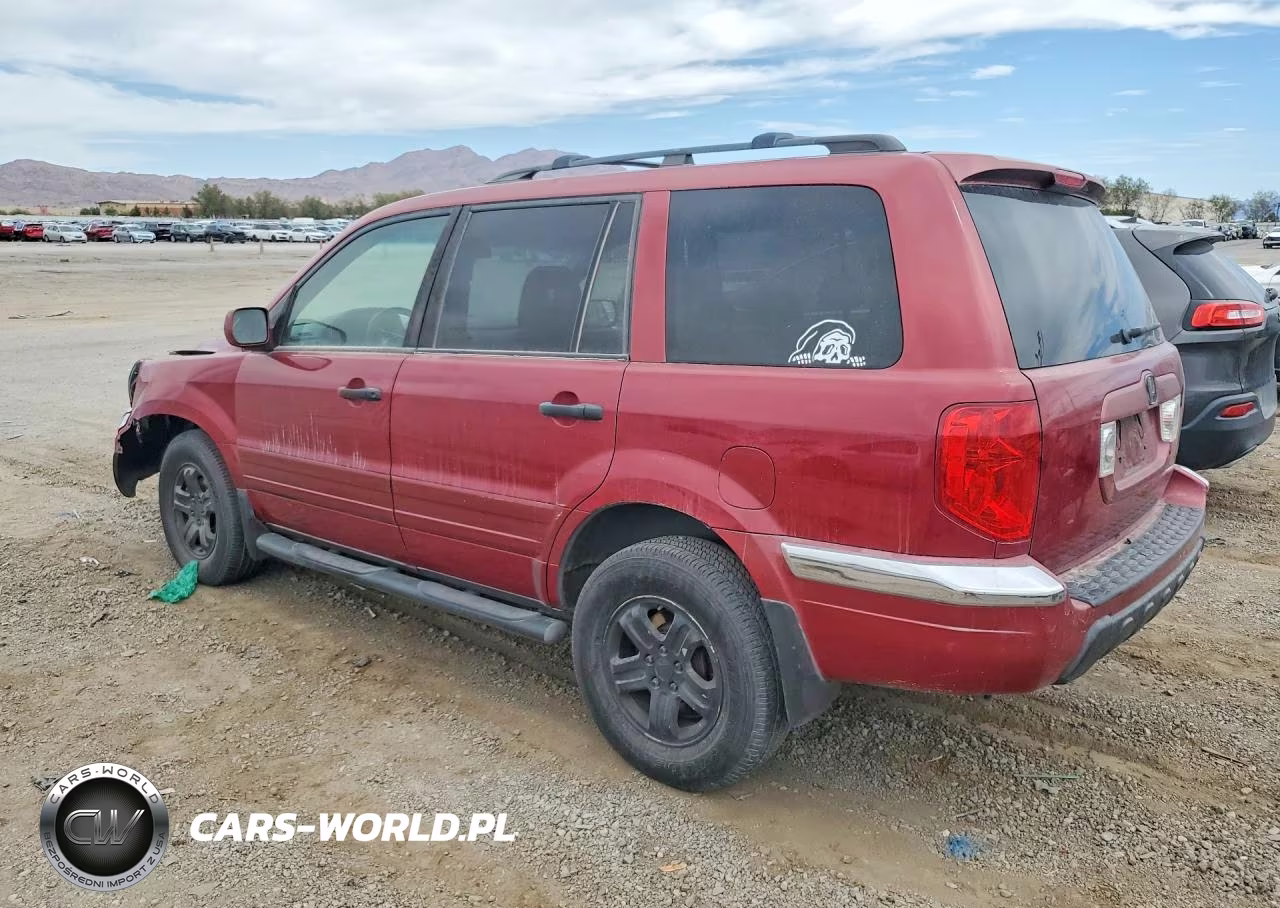 2003 Honda Pilot Ex VIN:2HKYF18403H503968 - 2