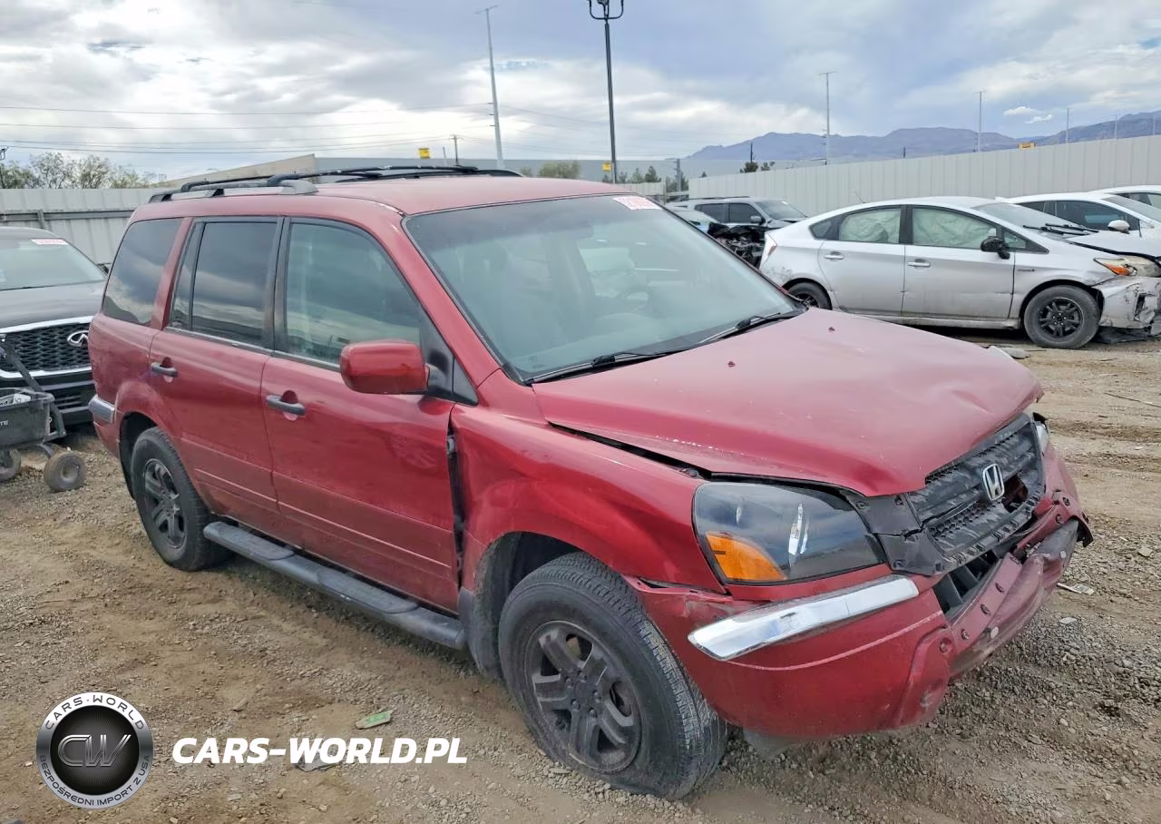 2003 Honda Pilot Ex VIN:2HKYF18403H503968 - 4
