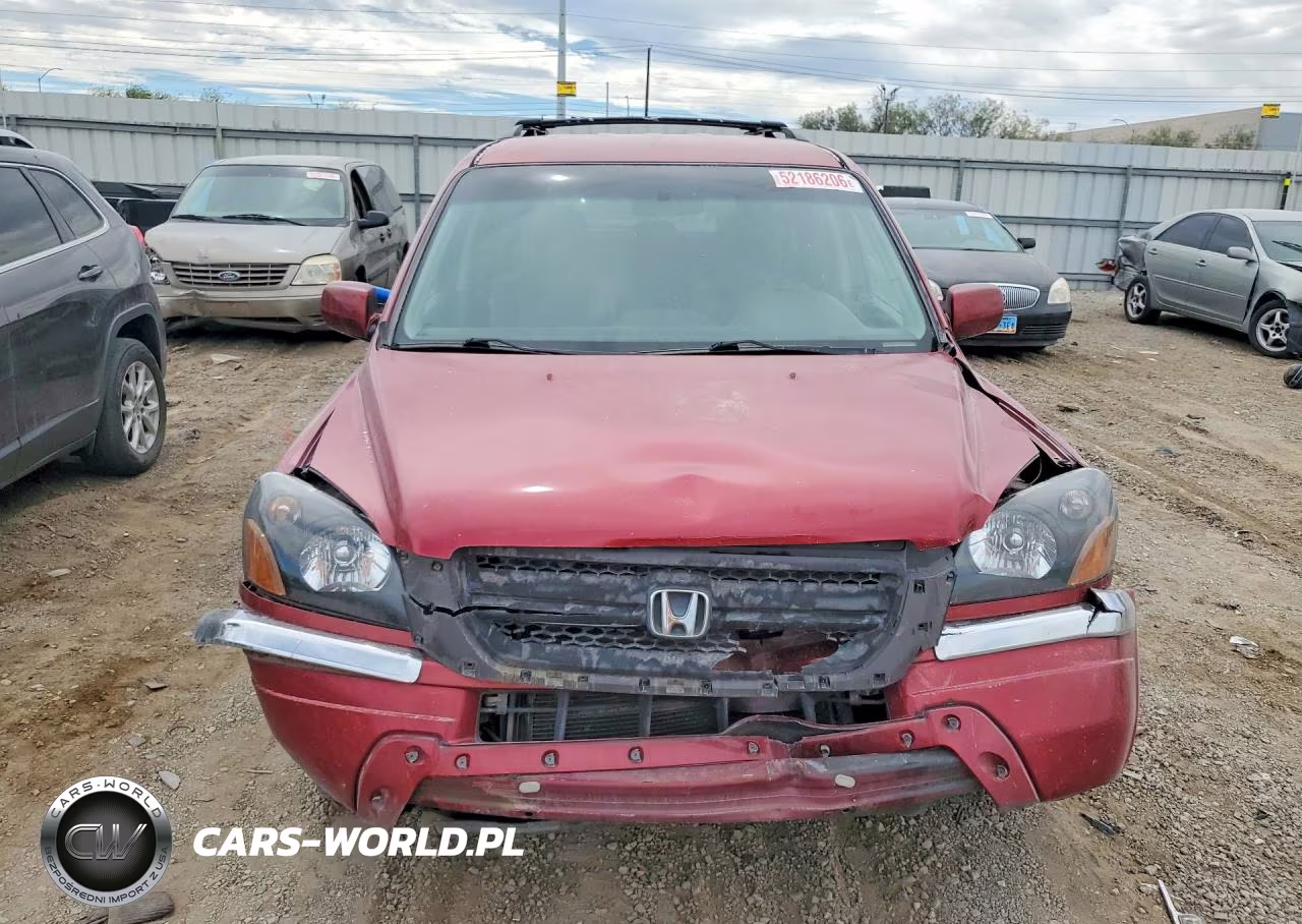 2003 Honda Pilot Ex VIN:2HKYF18403H503968 - 5