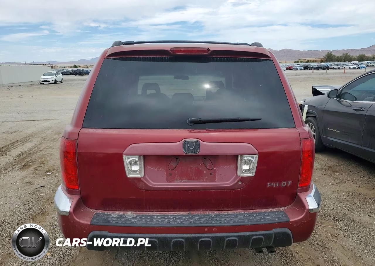 2003 Honda Pilot Ex VIN:2HKYF18403H503968 - 6