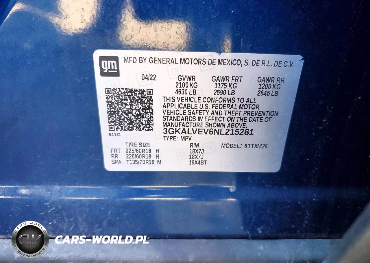 2022 GMC Terrain Slt VIN:3GKALVEV6NL215281 - 13