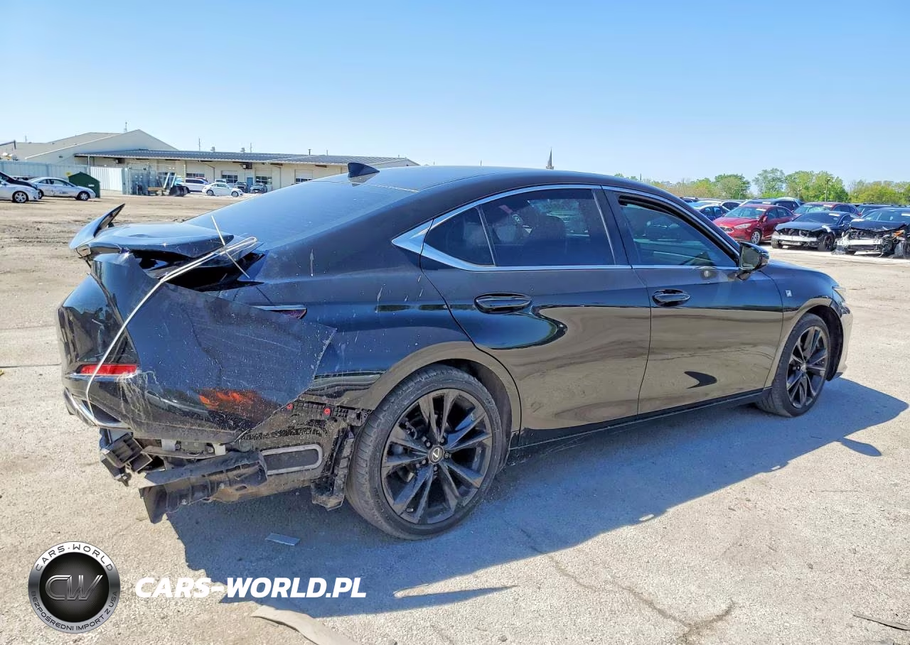 2022 Lexus Es 350 F Sport VIN:58AGZ1B17NU137182 - 3