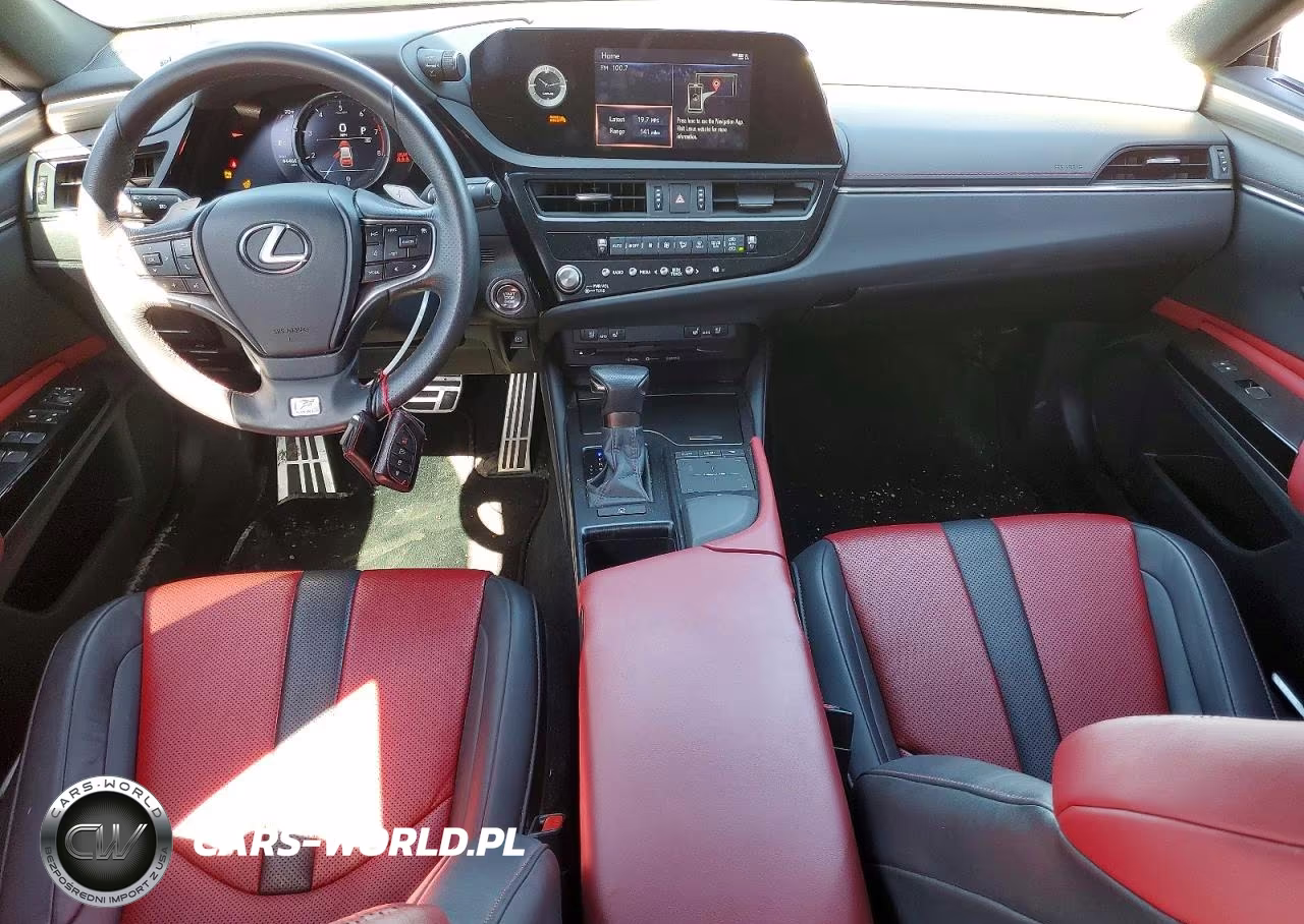 2022 Lexus Es 350 F Sport VIN:58AGZ1B17NU137182 - 8