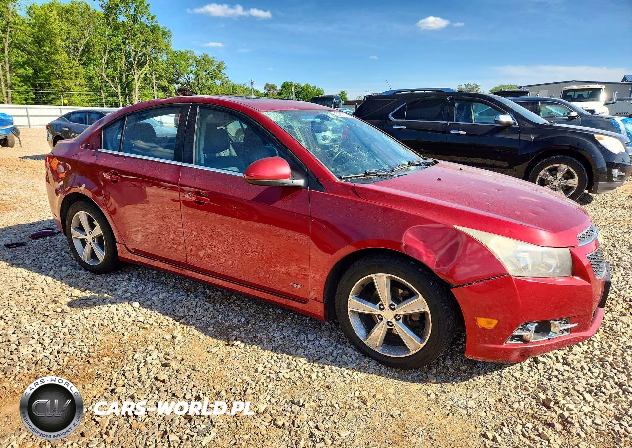 2013 Chevrolet Cruze Lt VIN:1G1PE5SB0D7109334 - 4
