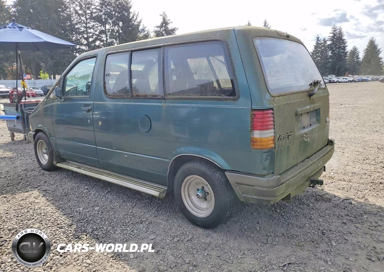 1995 Ford Aerostar VIN:1FMCA11U4SZA62173 - 2