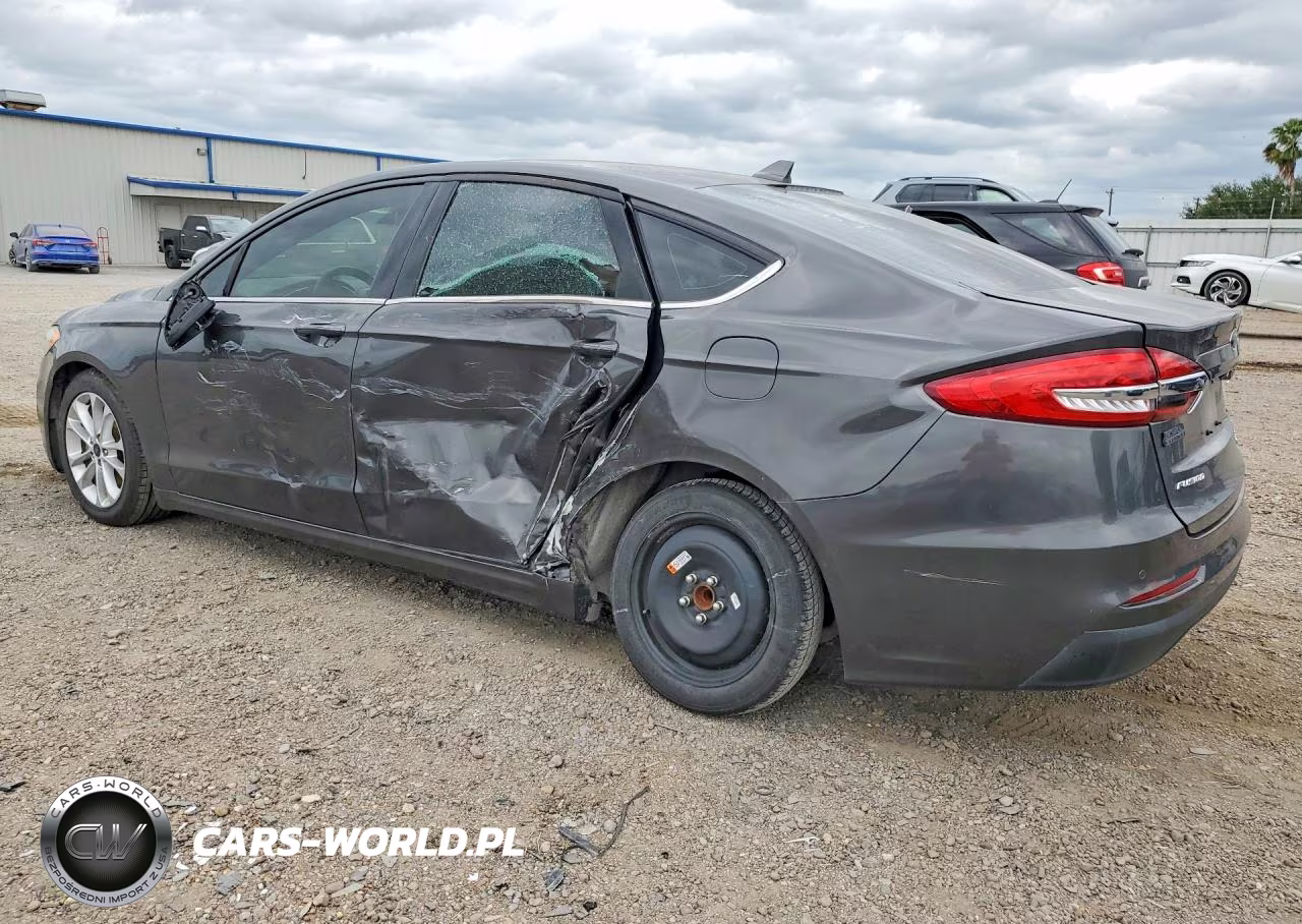 2019 Ford Fusion Se VIN:3FA6P0HDXKR226679 - 2