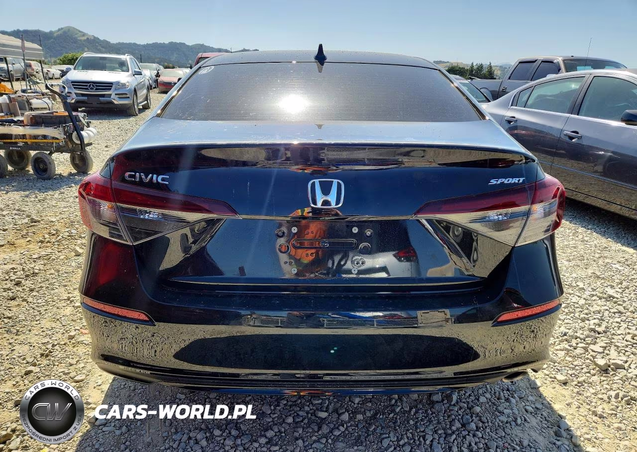 2025 Honda Civic Sport VIN:2HGFE2F53SH597106 - 6