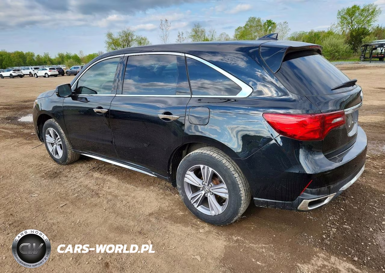 2020 Acura Mdx VIN:5J8YD3H3XLL011034 - 2