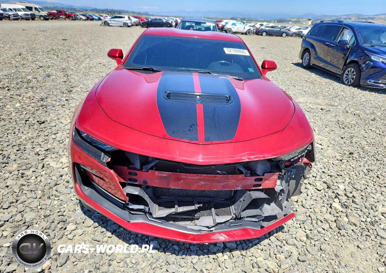 2019 Chevrolet Camaro Ss VIN:1G1FF1R79K0154880 - 5