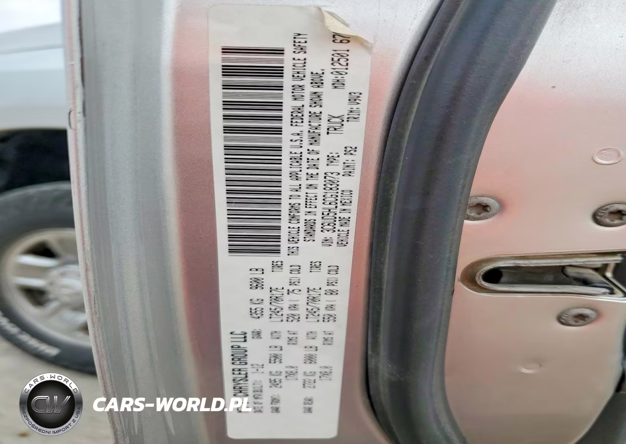 2012 Dodge Ram 2500 St VIN:3C6UD5HL6CG183073 - 12