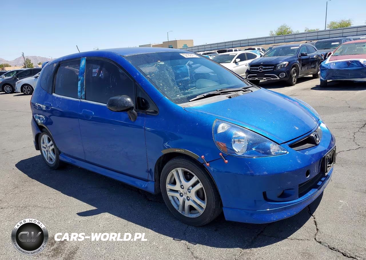 2007 HONDA FIT SPORT VIN:JHMGD38657S047762 - 4