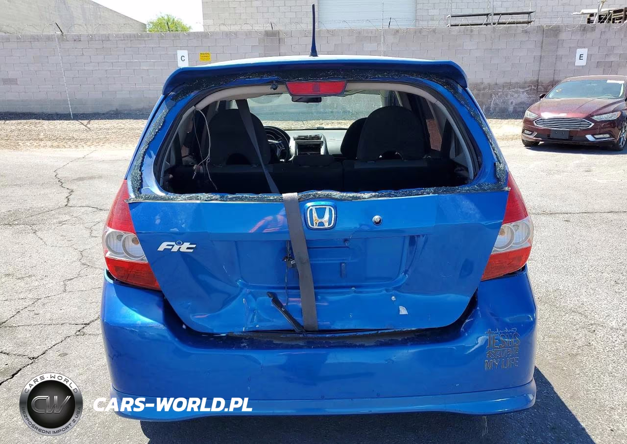 2007 HONDA FIT SPORT VIN:JHMGD38657S047762 - 6