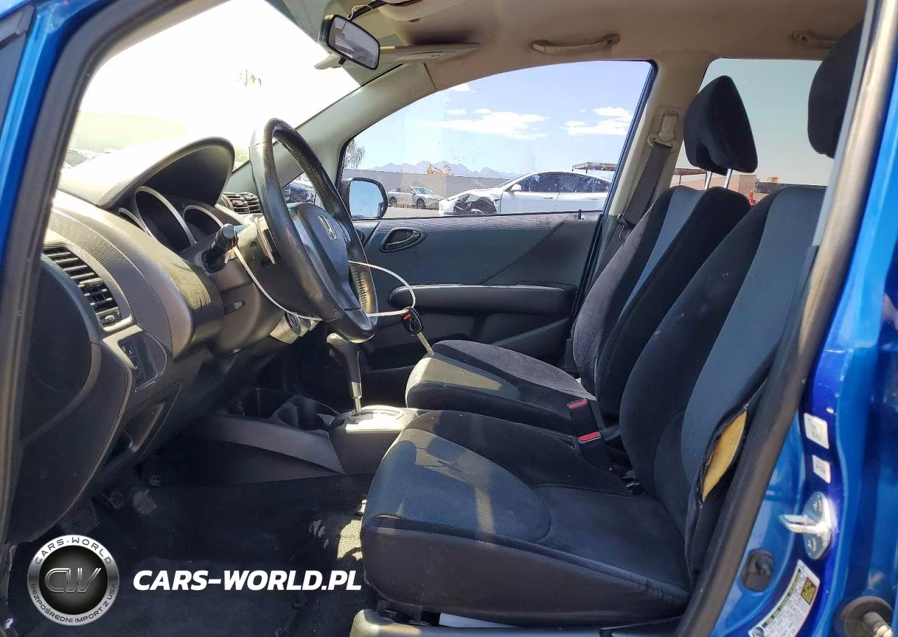 2007 HONDA FIT SPORT VIN:JHMGD38657S047762 - 7