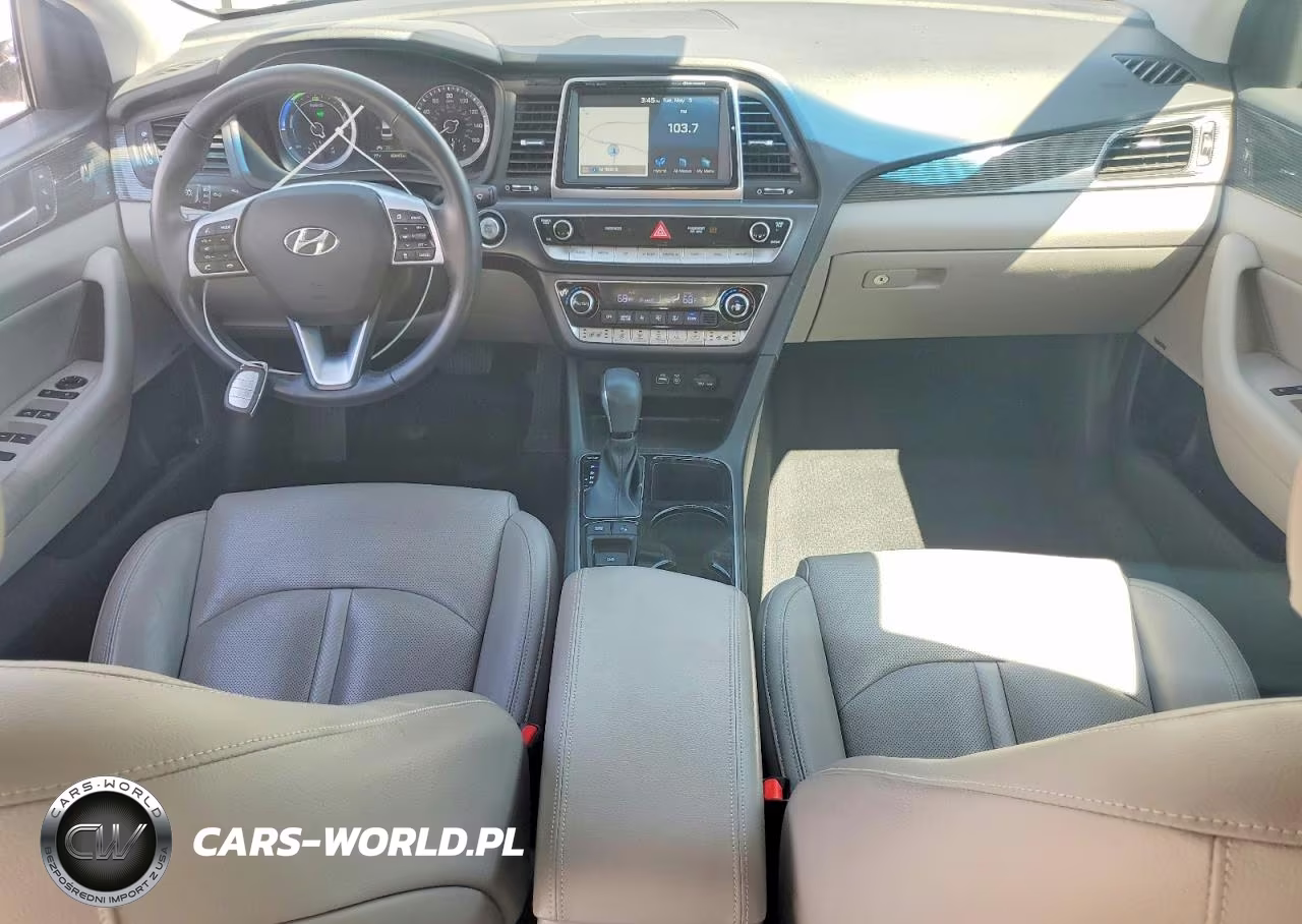 2019 Hyundai Sonata Hybrid Limited VIN:KMHE34L38KA084913 - 8