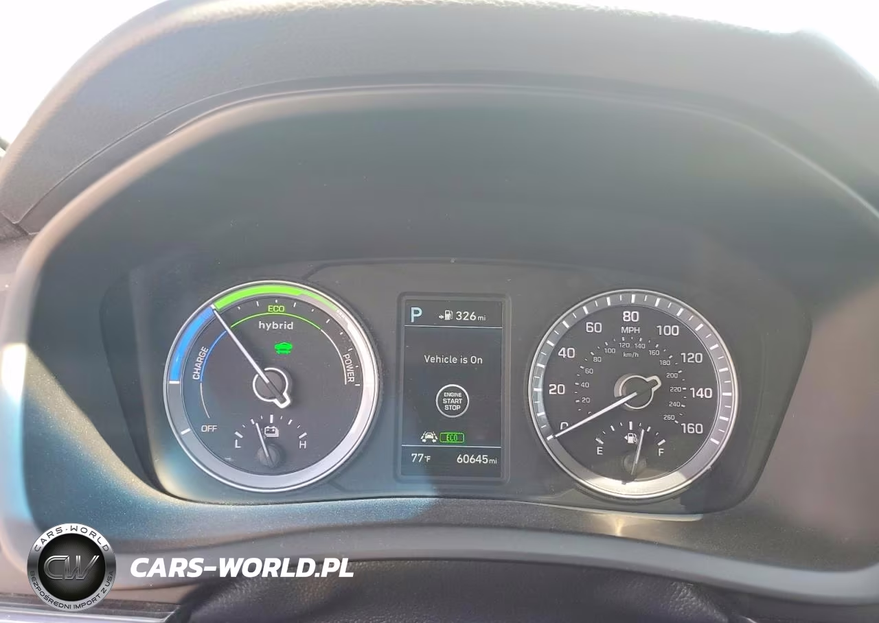 2019 Hyundai Sonata Hybrid Limited VIN:KMHE34L38KA084913 - 9