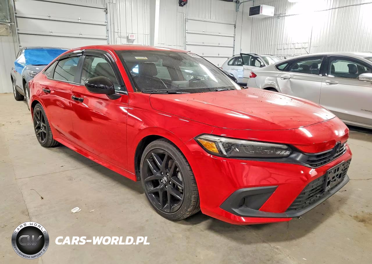 2022 Honda Civic Sport VIN:2HGFE2F53NH598616 - 4
