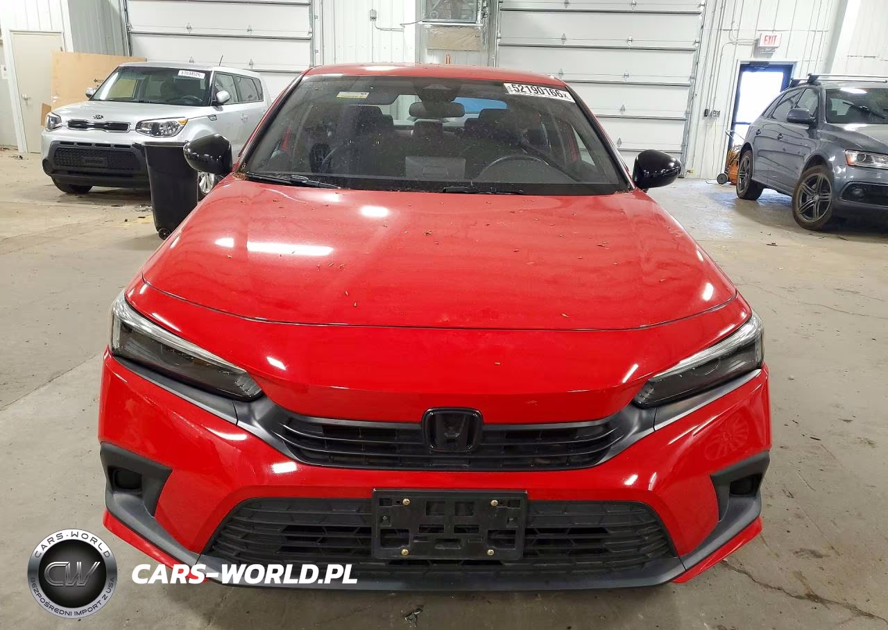2022 Honda Civic Sport VIN:2HGFE2F53NH598616 - 5