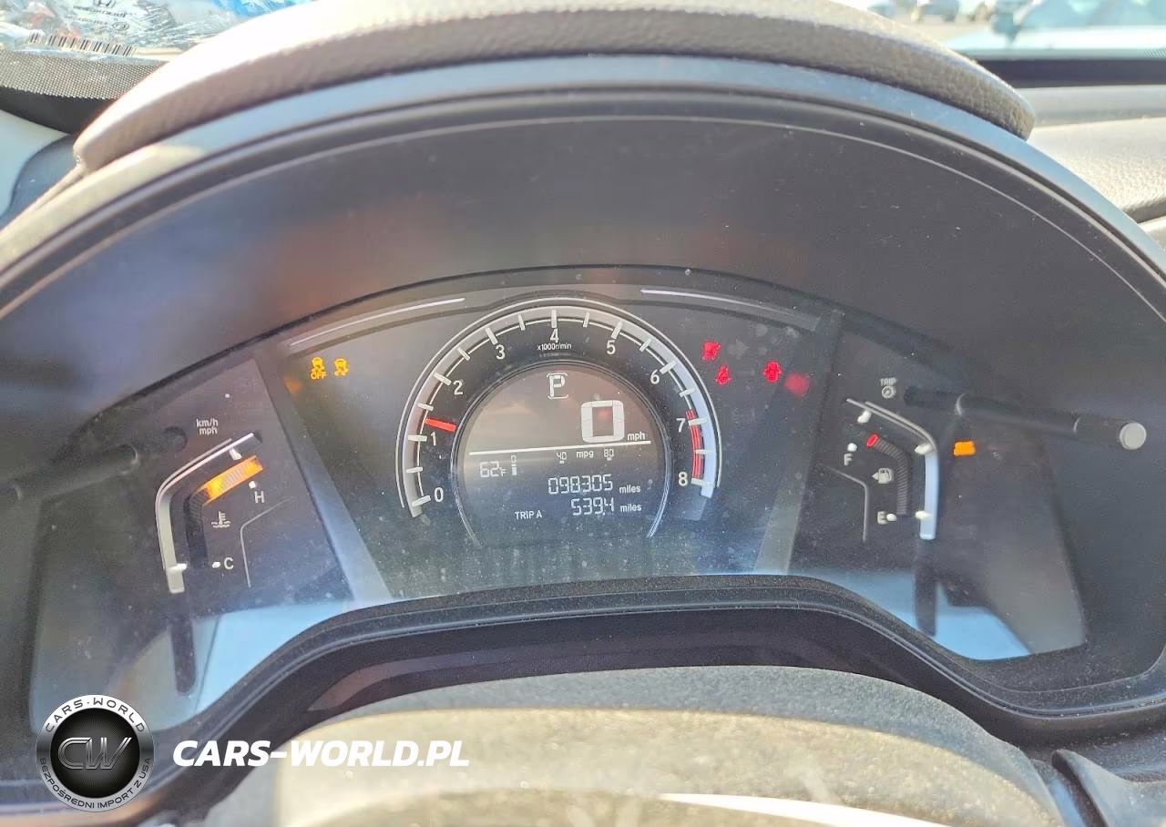 2019 Honda Cr-V Lx VIN:2HKRW6H3XKH218024 - 9