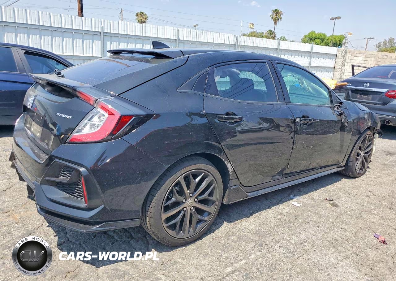 2021 Honda Civic Sport VIN:SHHFK7H40MU424417 - 3