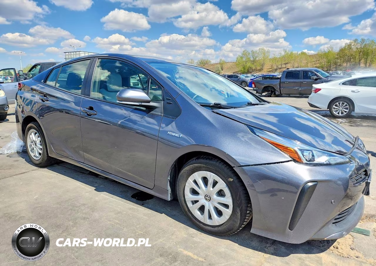 2022 Toyota Prius Le VIN:JTDKAMFU9N3173321 - 4