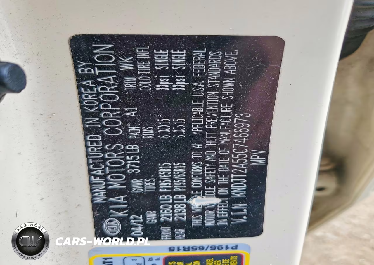 2012 Kia Soul Base VIN:KNDJT2A55C7466973 - 12