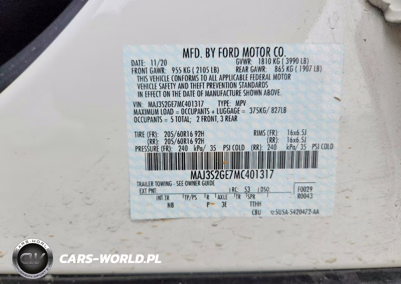 2021 Ford Ecosport Se VIN:MAJ3S2GE7MC401317 - 13