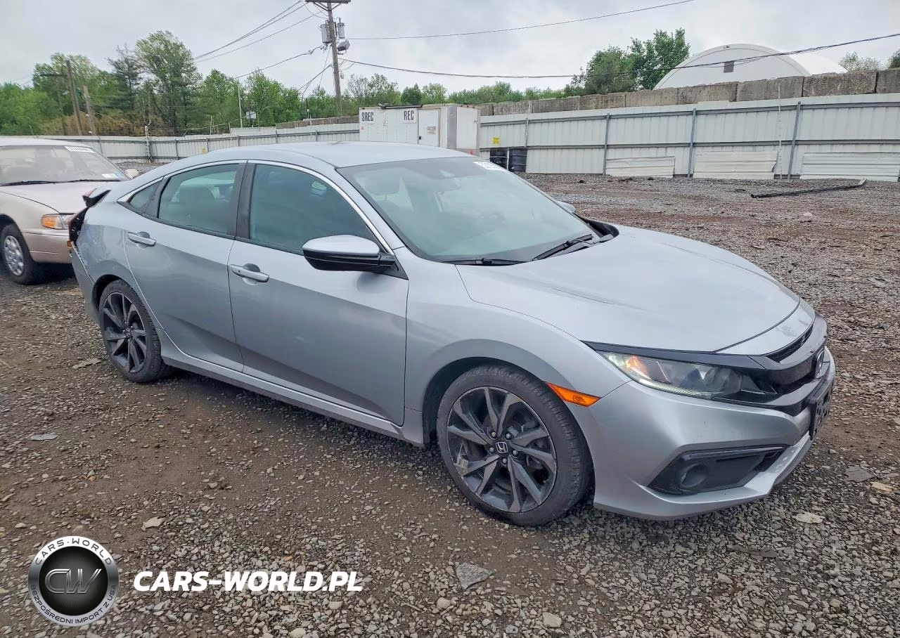2020 Honda Civic Sport VIN:2HGFC2F85LH503146 - 4
