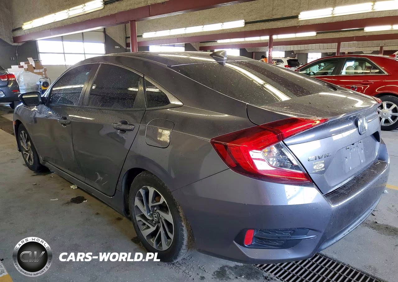 2018 Honda Civic Ex VIN:2HGFC2F86JH516520 - 2