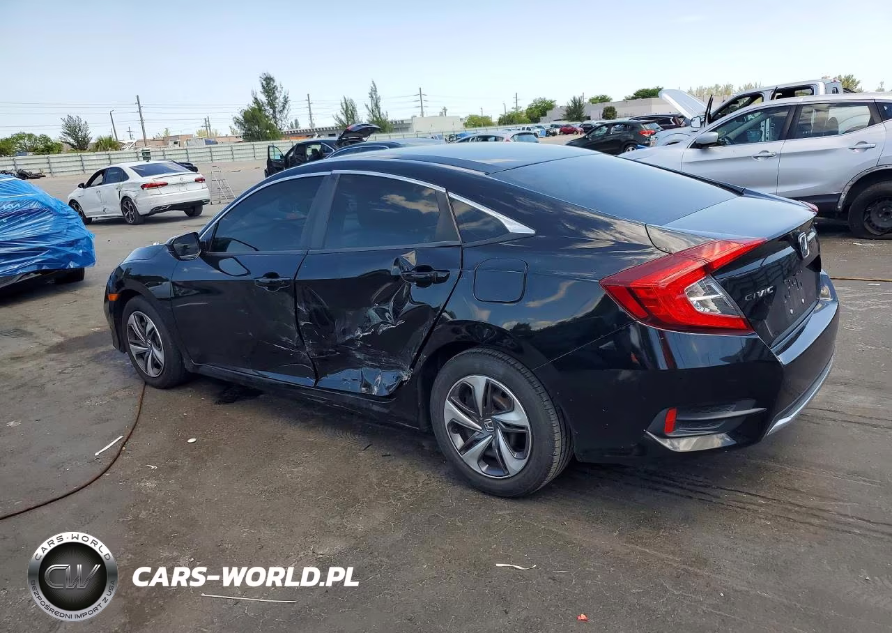 2020 Honda Civic Lx VIN:19XFC2F69LE021451 - 2